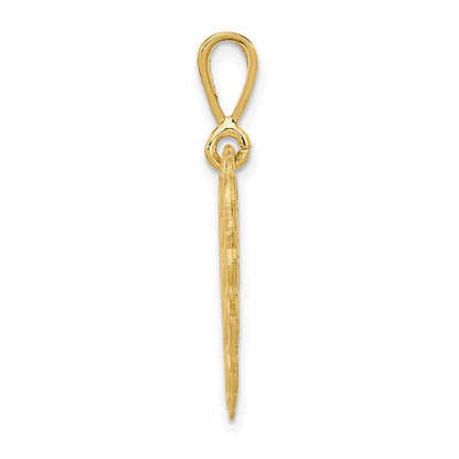 14k Yellow Gold Reversible FOR A SPECIAL GRANDMA Pendant