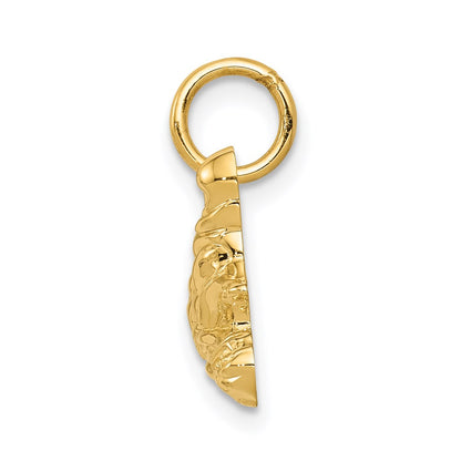 14k Yellow Gold Go-Kart Charm