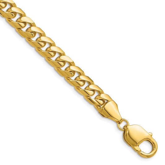 14k 8mm Solid Miami Cuban Chain nan