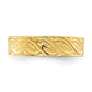 14k Yellow Gold Adjustable Leaf Design Toe Ring