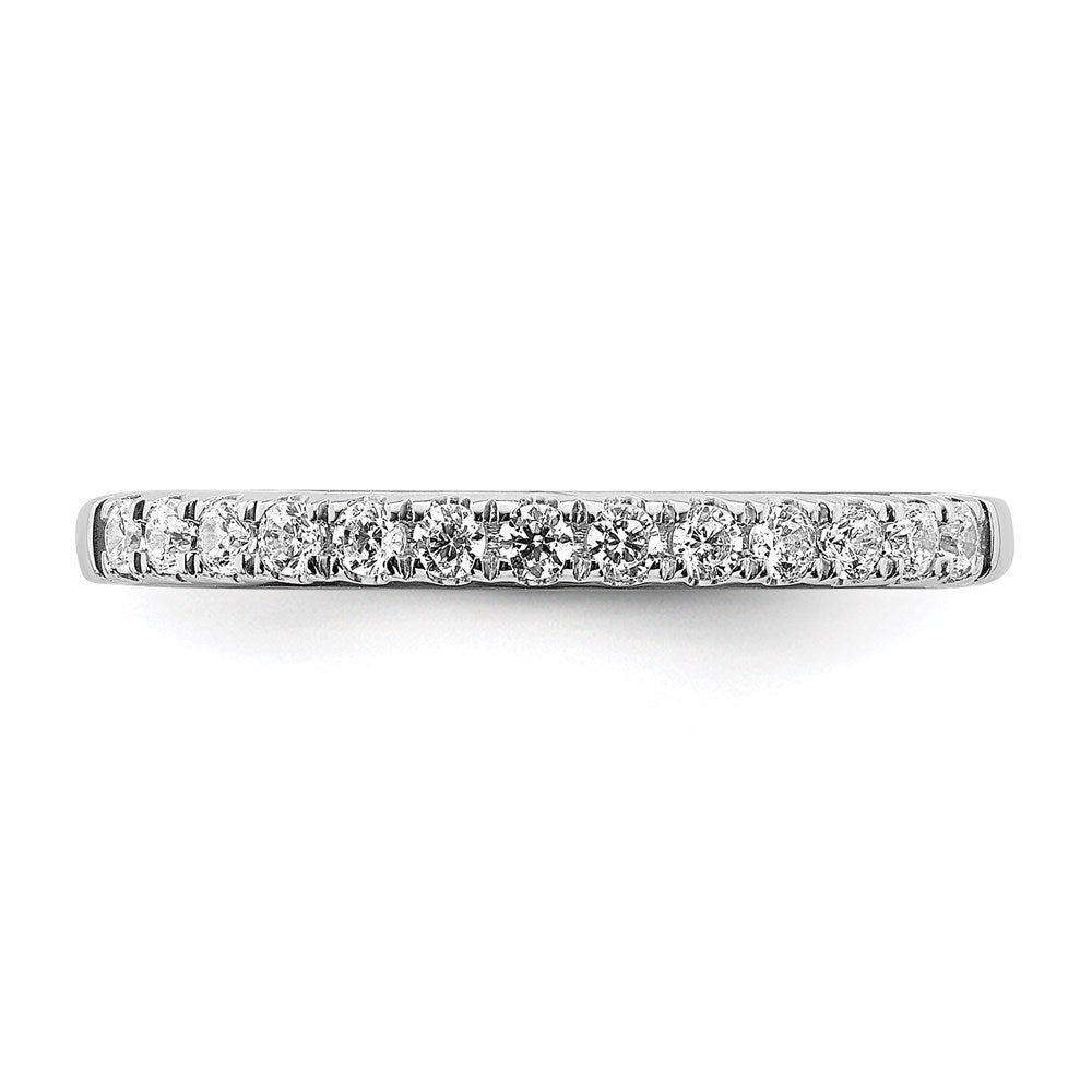 14k Rose Gold Real Diamond Wedding Band