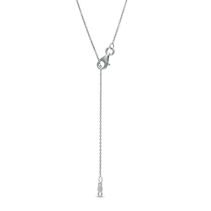 1 CT. Certified Lab-Created Diamond Solitaire Pendant in 14K White Gold (F/SI2)