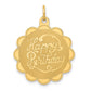 14k Yellow Gold HAPPY BIRTHDAY Charm