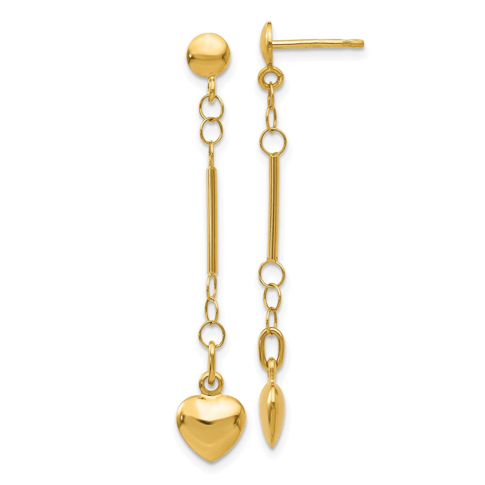 14k Yellow Gold Hollow
