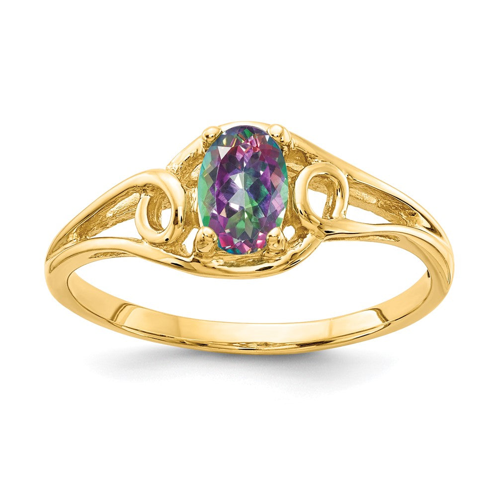 Solid 14k Yellow Gold Ring