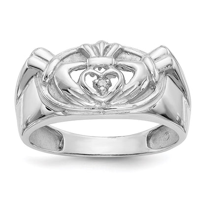 14K White Gold A Dia Ring
