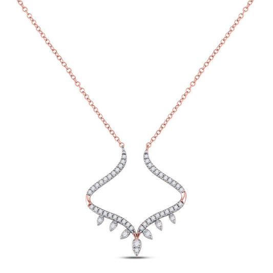 1/4CTW-Diamond  FASHION  NECKLACE