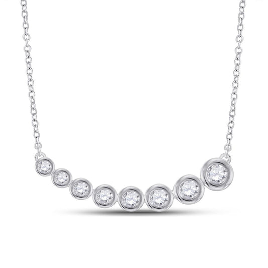 1/2CTW-Diamond FASHION   NECKLACE