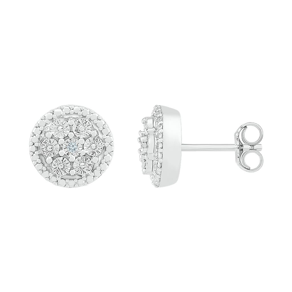 0.01CTW-Diamond EARRING