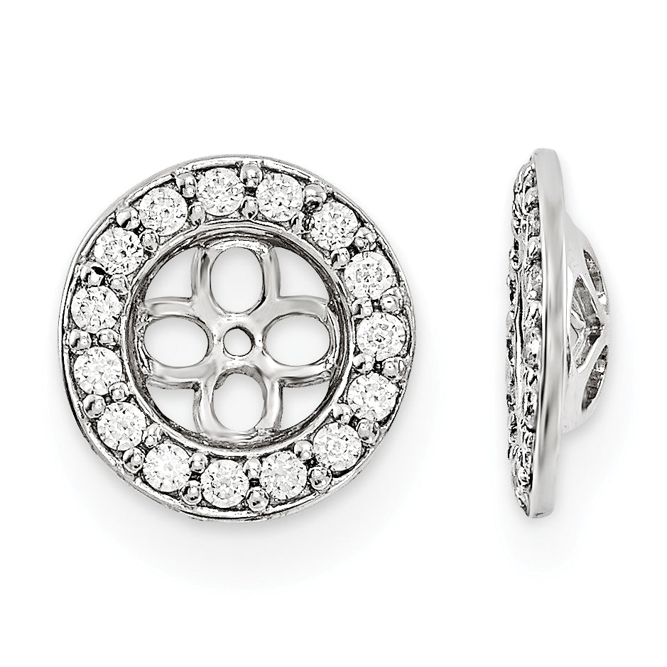 14KW AA Diamond Earring Jacket