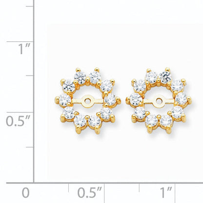 14k VS Diamond Earring Jacket