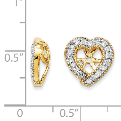 14k Diamond Earring Jacket