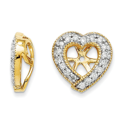 14k Diamond Earring Jacket