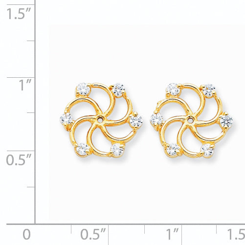 14k VS Diamond Earring Jacket