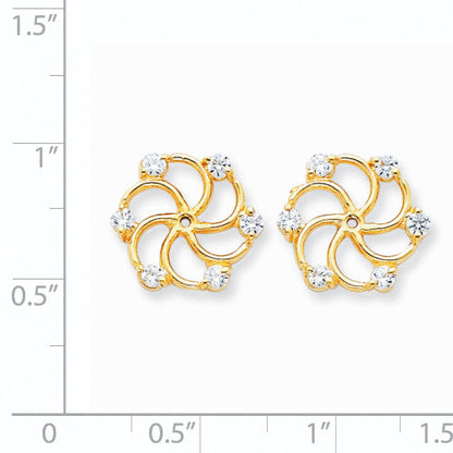 14k VS Diamond Earring Jacket