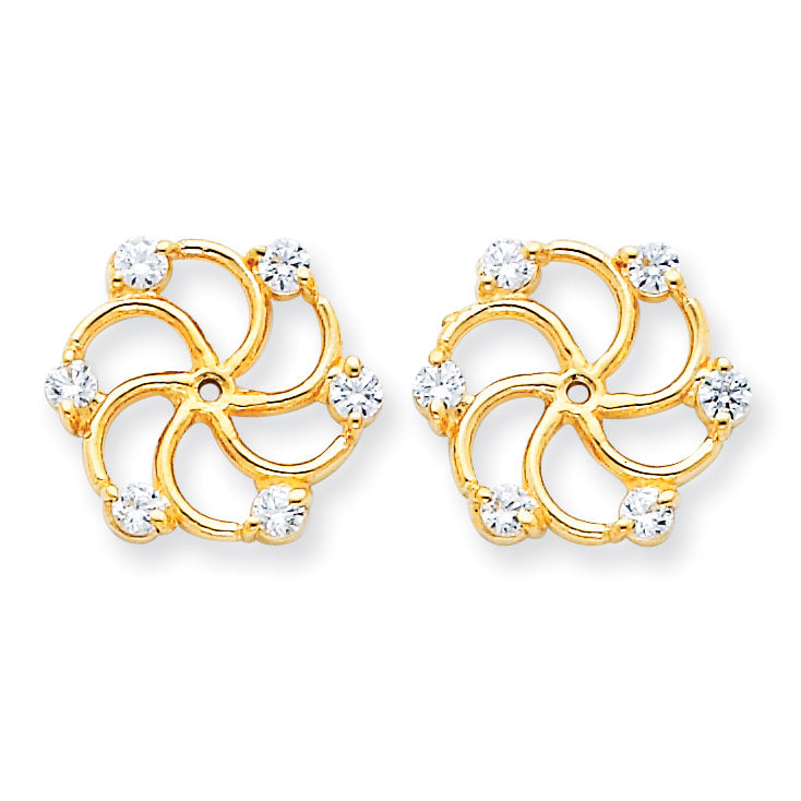 14k VS Diamond Earring Jacket