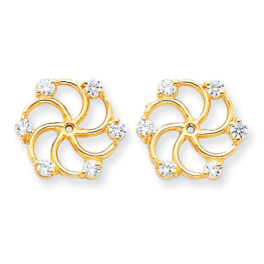 14k VS Diamond Earring Jacket